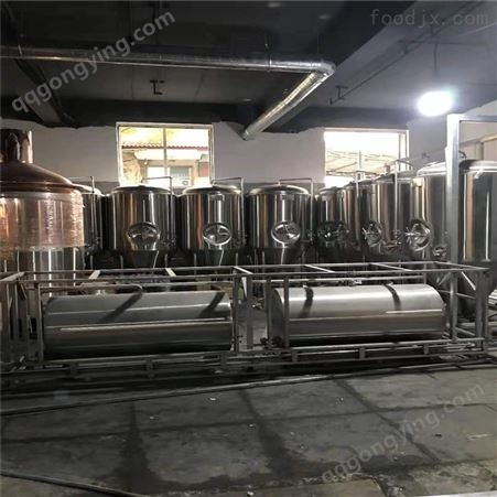 广东300升自酿啤酒设备 酿酒机器