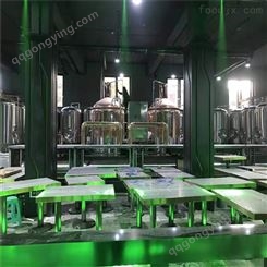 广东500升精酿啤酒设备 酿酒机械
