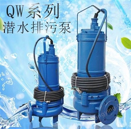 50QW15-10-1.1KW地下水提升泵雨水泵潜水泵