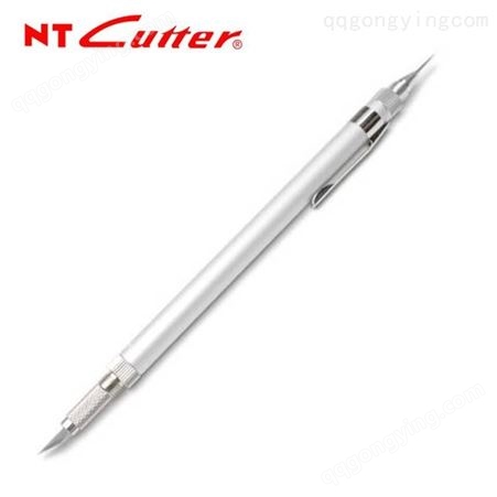 NTcutter金属笔刀 D-1000P 双头多用雕刀橡皮章雕刻刀纸雕皮革模型贴膜