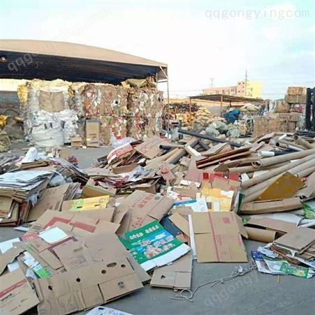 上海大量回收牛皮纸白卡纸黄纸板废纸箱书纸报纸打包纸冷库纸工厂废纸