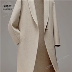 羊绒大衣定做 中长款修身毛呢外套 上门量体定制 风格版型可自选