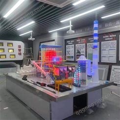 教学展览火电厂发电模型供应 可定制 动态仿真 可加灯光