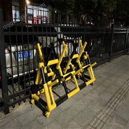 拒马可移动护栏据马加油站幼儿园学校大门口挡人车护栏安全隔离栏