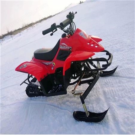 瀚雪游乐 雪场沙滩履带车  履带式雪橇车 冬季娱乐雪地摩托