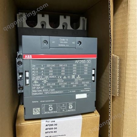 ABB交流 接触器AX09-30-10 25 32 40 50 65 80 95 150 220V