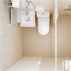 BU1318整体集成卫生间 免费安装淋浴房整体浴室洗澡一体式洗手间