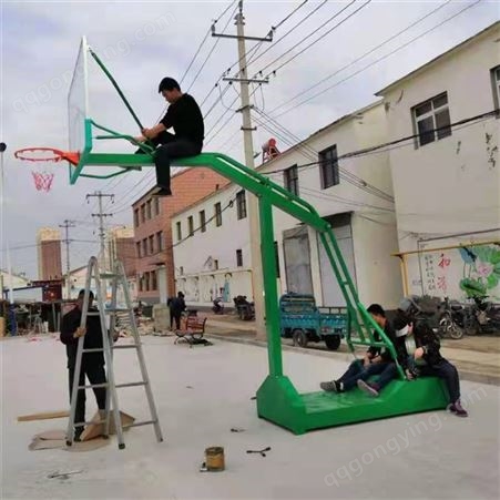 泰昌篮球架 户外移动篮球架 比赛篮球架 可移动可升降篮球架 地埋篮球架
