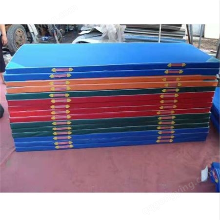 河北泰昌生产销售 双折叠体操垫 便携式跳高体操垫 质优价廉