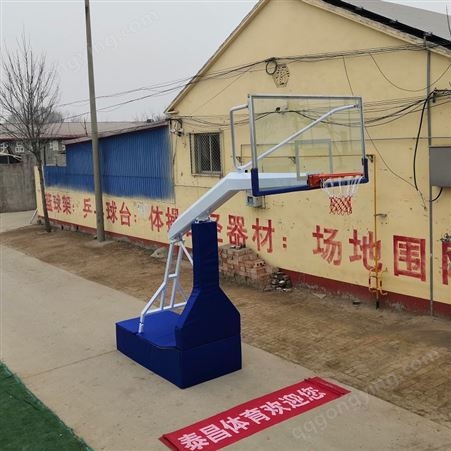 河北泰昌生产室外篮球架 大学可移动篮球架 户外标准篮球架