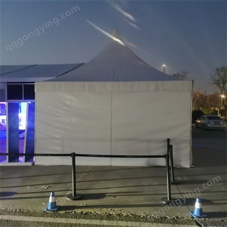 华之熠大型白色户外仓库篷房 全国上门安装 防水篷房租赁