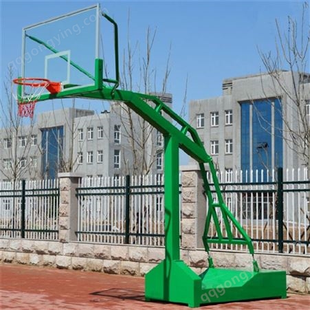 手动仿液压可折叠移动篮球架 篮板 学校比赛足球门 支持定做 奥泰供应