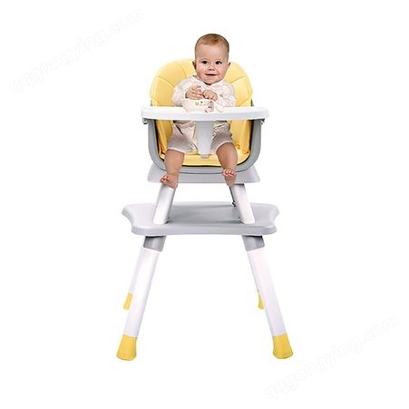 宝宝六合一高餐椅多功能便携式折叠椅安全儿童吃饭