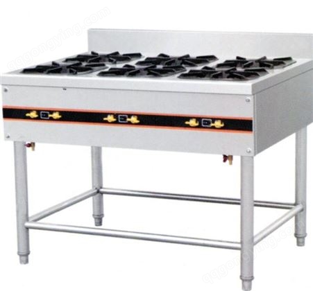 四头六头煲仔炉 高效节能燃气灶 商用 厨房设备