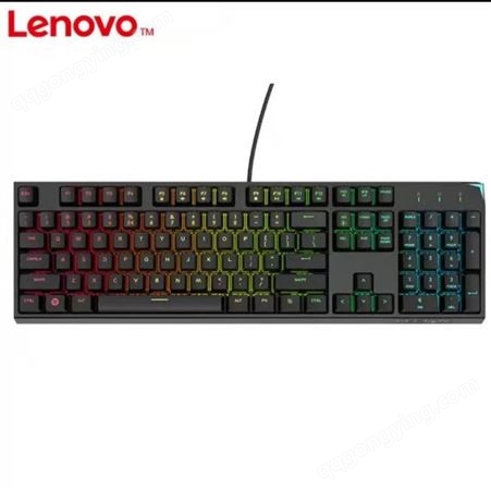 机械键盘、联想拯救者MK7 机械键盘（cherry青轴）多彩RGB