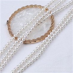 厂家现货批发5-5.5mm天然淡水珍珠ak巴洛克圆珠半成品裸珠
