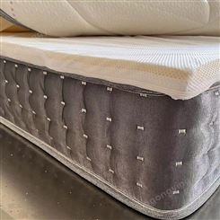 酒店公寓天然乳胶床垫软硬适中独立袋弹簧床垫定制工厂