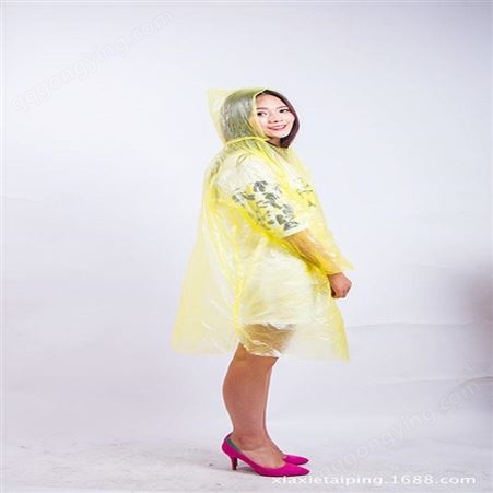 xietaiping 厂家供应 特大号一次性连体雨衣 成人户外大型活动雨衣