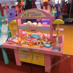 鹏彩游戏机儿童益智类玩具体验桌 手工积木桌 商场儿童玩具桌