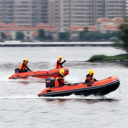 救援冲锋舟 橡皮艇充气船 抢险橡皮艇 应急救援设备