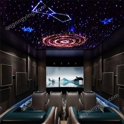 smx星空顶影视室 私人影院吊顶 星空顶设计-中音隔音房专用