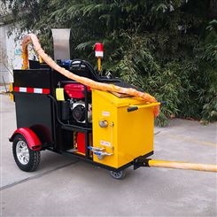 沥青灌缝机 100L牵引式汽油机 350L车载式 公路养护填缝机