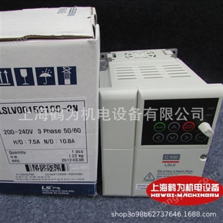 LSLV-0002C100-1N韩国LS产电C100系列变频器0.2KW 200V供应