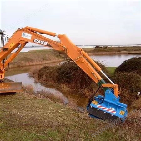 sk755拓沃机械割草机 碎草机 打草机 适用于水渠杂草清理