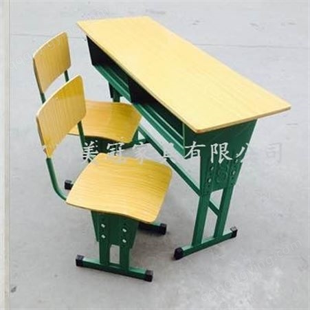 学校课桌凳 开封校用课桌凳 全新—美冠家具