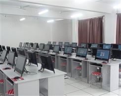 新密计算机教室培训桌 河南学生电脑桌 工厂