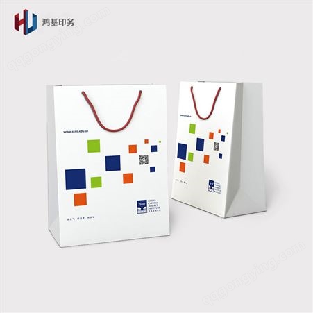 手提袋定制纸袋定做广告礼品袋印刷服装店牛皮纸袋子制作