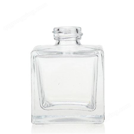 可定制 30ml透明方形粉底液瓶  乳液玻璃瓶 按压泵分装瓶  厂家供应