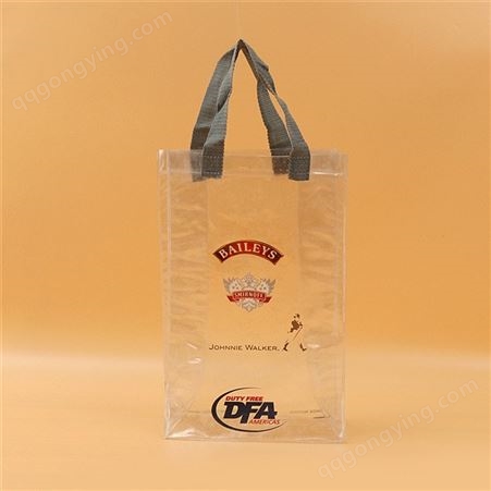 透明拉链PVC袋子 定做PE手提袋 EVA塑料袋子 服装包装袋定制