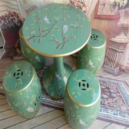 上海老陶瓷凳子回收 老瓷器圆凳子回收 各种老圆桌子凳子常年收购