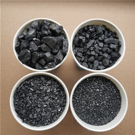 煜岩供应印染厂用过滤器用无烟煤优点挥发分产率低规格4-6mm
