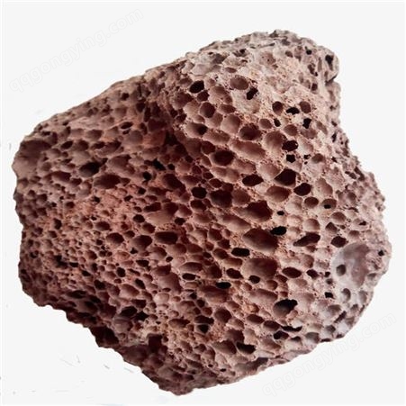 浙江绍兴褐色火山岩 大小8-15公分优等品矿山直发