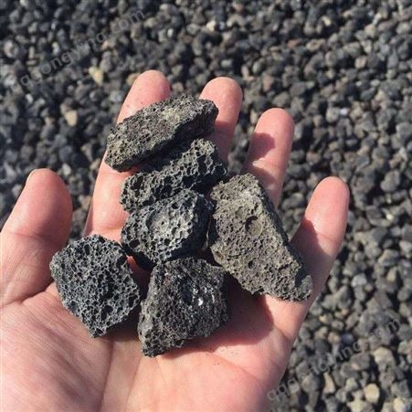 煜岩环保——3-5cm吸附用火山石用途——矿区直发
