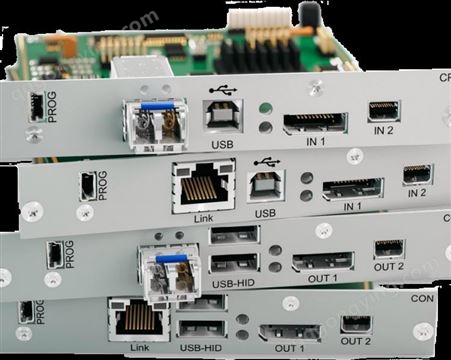 指挥调度控制室 光纤KVM矩阵主机DP收发器 坐席协作管控端