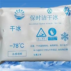 广州保时洁 食品级高纯度块状片状干冰  可加工定制