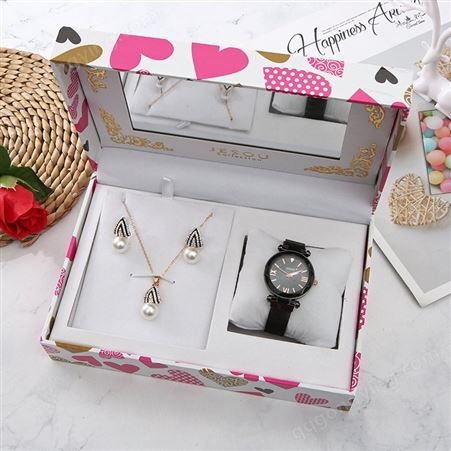 大气圣诞节礼物手表项链套装送老婆女友朋友精致创意实用礼品