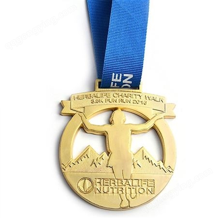 运动会马拉松奖牌定做 镂空金属奖牌定制 体育赛事纪念奖牌