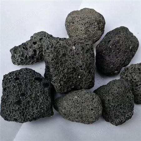 鸿诺 供应 过滤用火山石块 5-8火山石块