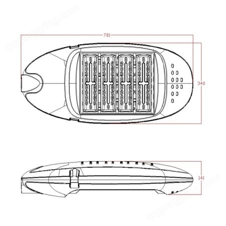 元宝系列压铸铝LED模组灯铝合金压铸成型隔爆型结构设计灯具灯体
