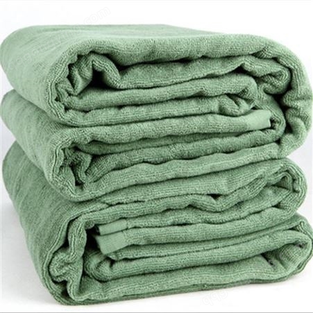 民政救灾消防救援2kg毛巾被夏季毛巾毯宿舍单人橄榄绿毛巾被