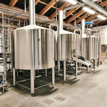将军金属 工厂供应 啤酒厂500L两体三器设备 糖化啤酒设备