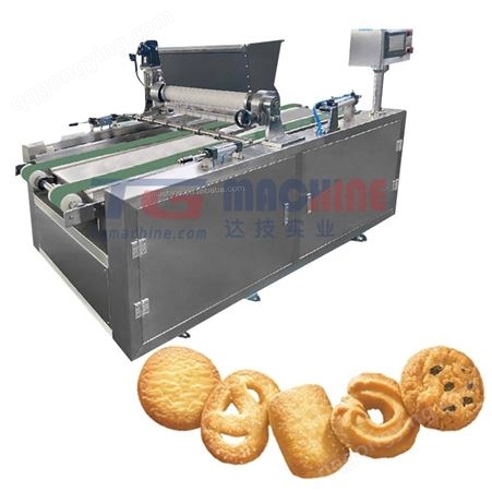达技实业多功能自动饼化干生产线 烘焙设备  桃酥 压缩干粮