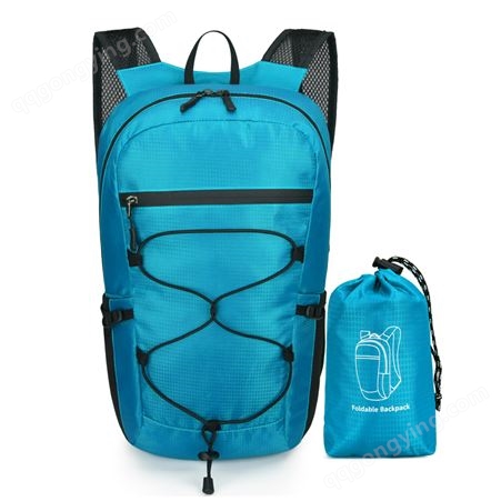 徒步露营旅行礼品定制折叠防水登山包 双肩包户外大容量旅游背包