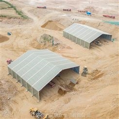 防沙防污染篷房大型仓库帐篷活动蓬房抗风能力强