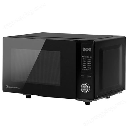 美的（Midea）PC23D1 微波炉 家用多功能变频微波炉 烤箱微烤一体机 清晰大屏 23L 升黑色