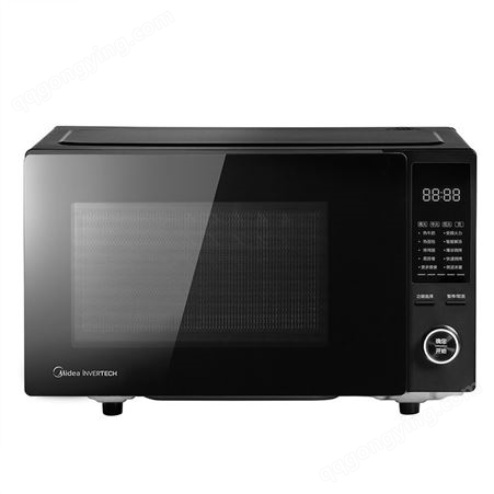 美的（Midea）PC23D1 微波炉 家用多功能变频微波炉 烤箱微烤一体机 清晰大屏 23L 升黑色